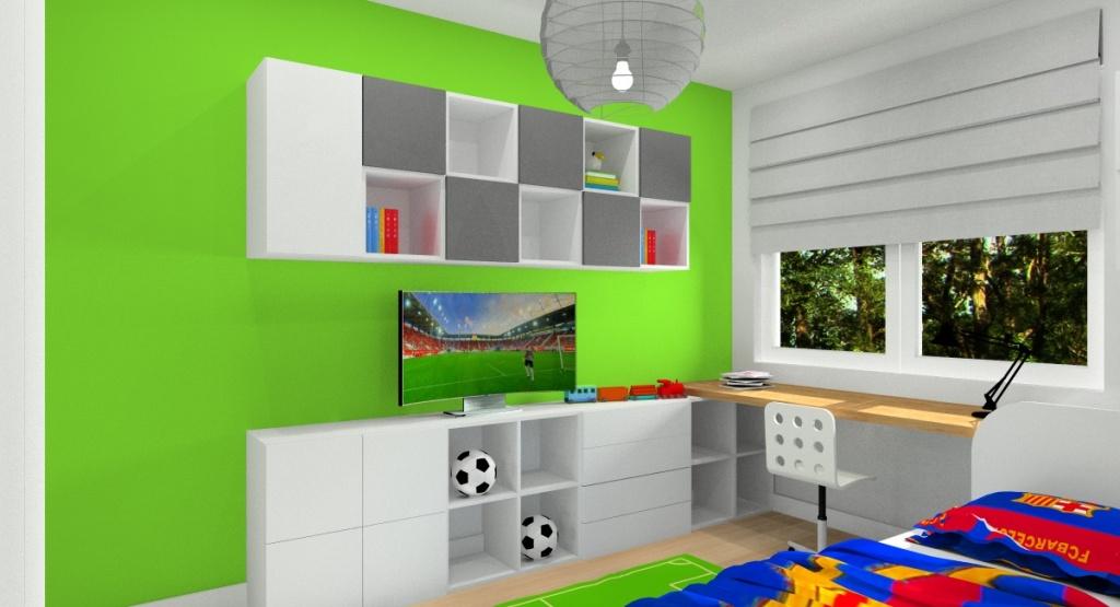 Pomysł na pokój dla chłopca: motyw piłkarski